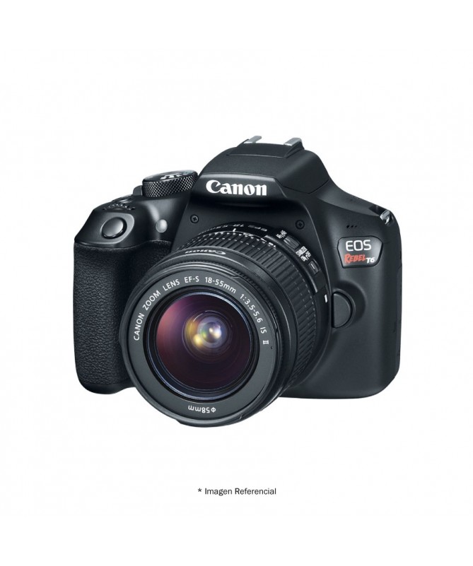 Canon Eos Rebel T6 camera with 18-55mm lens