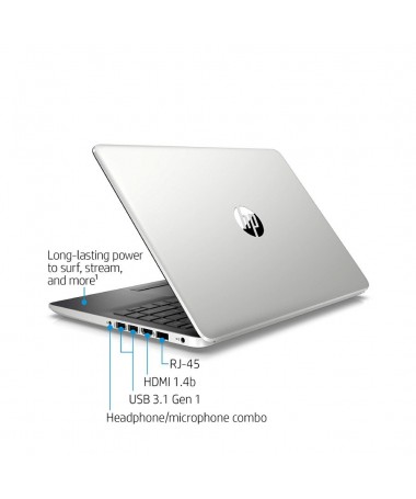 Laptop Hp Aluminum Silver, 1tb, 4gb, Video R2, 14 Inch Bt W1