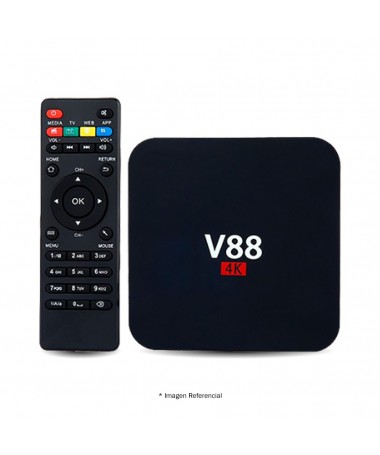 TV BOX V88 QUAD CORE, ANDROID 8GB, 1GB RAM + CONTROL