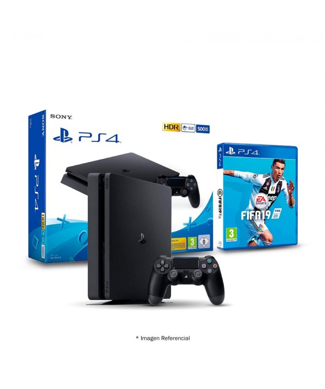 Console Sony Play Station PS4 500GB Fifa 19