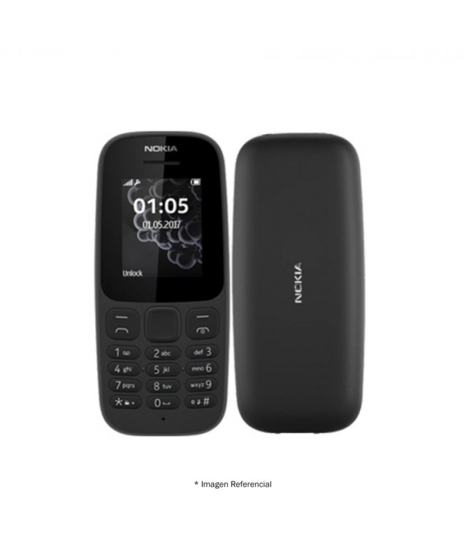 CELL PHONE NOKIA 105, IN BLACK AND BLUE, APPROVED INC. VAT